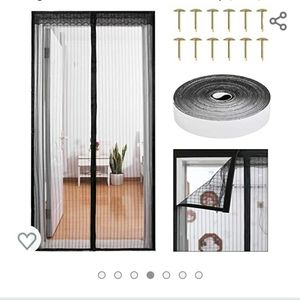 Instant screen door
